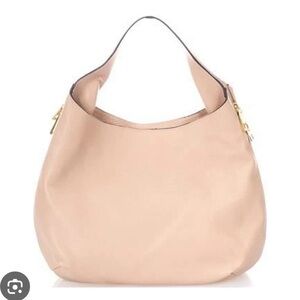 Classic Soft Hobo Bag in Blush - Massimo Castelli